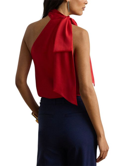 top donna asimmetrico rosso Ralph Lauren | 200P14121002